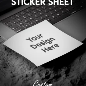 Premium waterproof sticker sheet featuring high-quality, scratch-resistant vinyl stickers designed for long-lasting use, with strong adhesion and a clean no-residue removal, perfect for decorating laptops, phone cases, notebooks, bottles and other everyday surfaces while maintaining vibrant colors and a smooth finish.