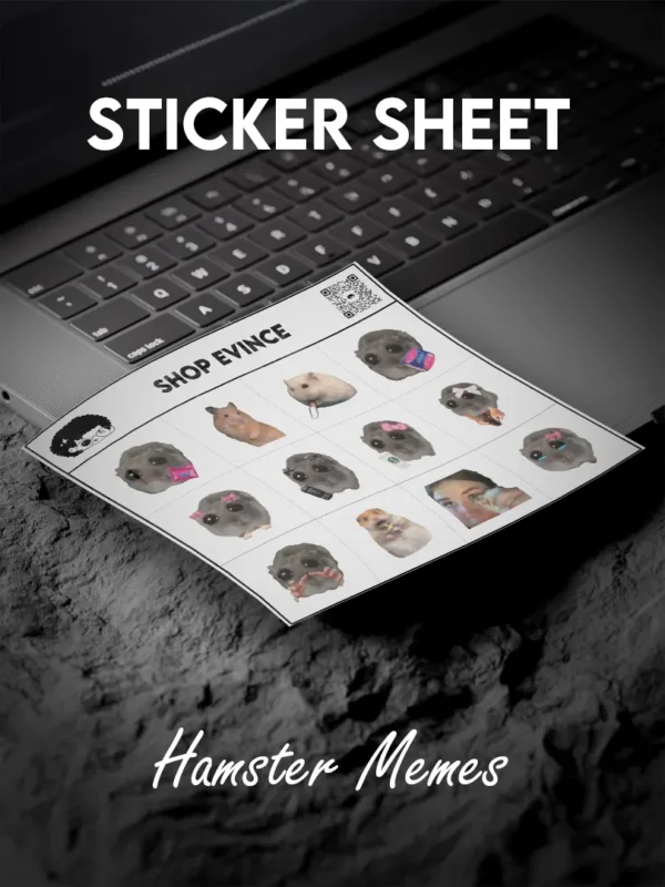 Premium waterproof sticker sheet featuring high-quality, scratch-resistant vinyl stickers designed for long-lasting use, with strong adhesion and a clean no-residue removal, perfect for decorating laptops, phone cases, notebooks, bottles and other everyday surfaces while maintaining vibrant colors and a smooth finish.