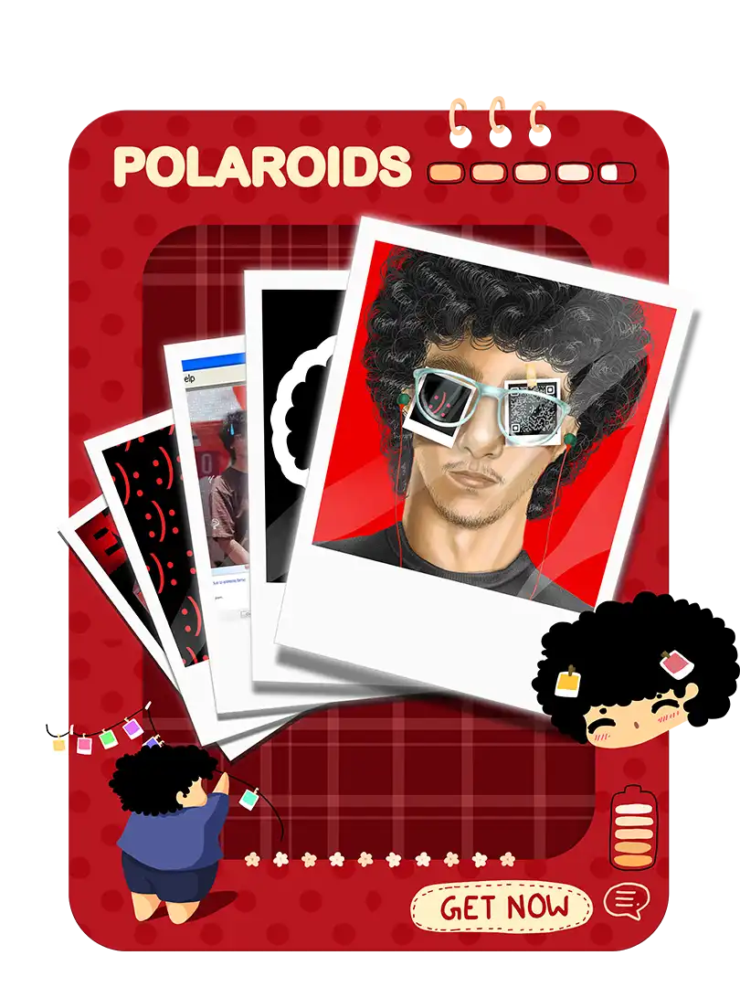 Premium custom polaroid photo prints by Shop Evince personalized aesthetic mini prints for gifting and scrapbooks