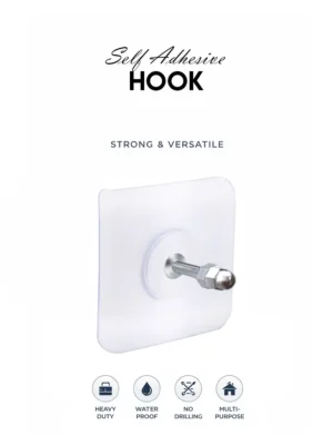 Heavy duty self adhesive hooks by Shop Evince waterproof no drill wall hooks for home and dorm decor