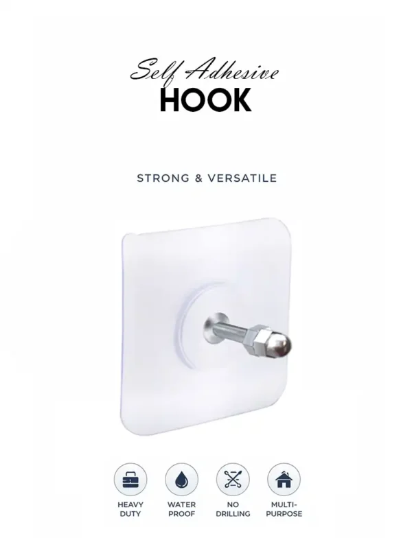 Heavy duty self adhesive hooks by Shop Evince waterproof no drill wall hooks for home and dorm decor