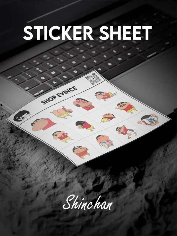 Premium waterproof sticker sheet featuring high-quality, scratch-resistant vinyl stickers designed for long-lasting use, with strong adhesion and a clean no-residue removal, perfect for decorating laptops, phone cases, notebooks, bottles and other everyday surfaces while maintaining vibrant colors and a smooth finish.