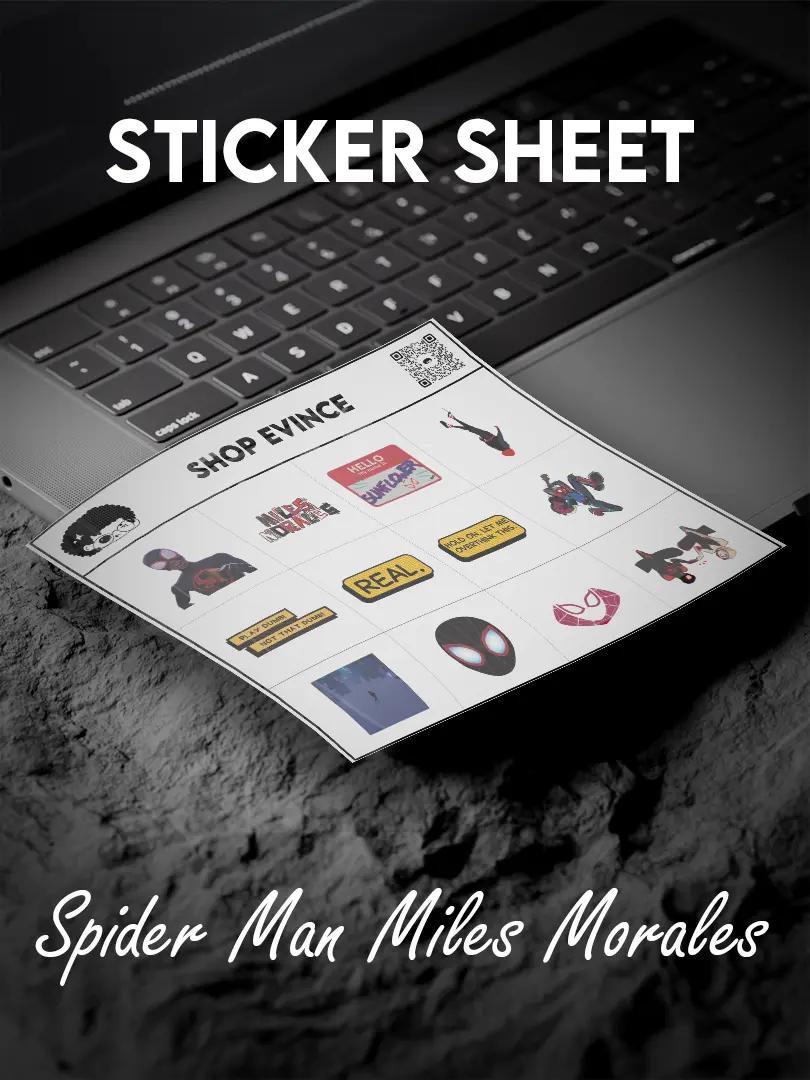 Premium waterproof sticker sheet featuring high-quality, scratch-resistant vinyl stickers designed for long-lasting use, with strong adhesion and a clean no-residue removal, perfect for decorating laptops, phone cases, notebooks, bottles and other everyday surfaces while maintaining vibrant colors and a smooth finish.